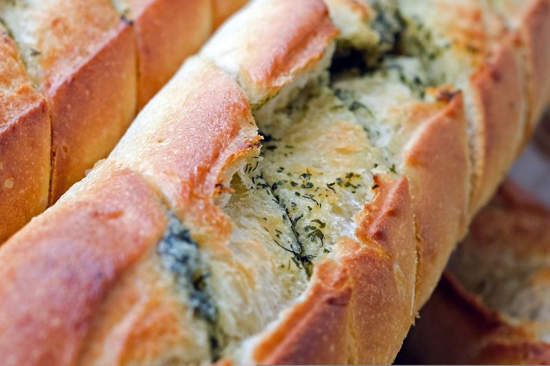 Garlic knots side dish